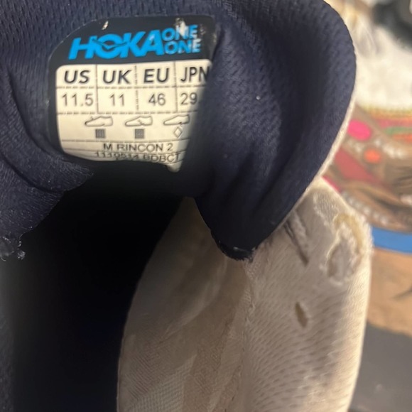 ✨HOKA ONE ONE RINCON Men’s Sz 11.5 ✨ - Picture 8 of 8